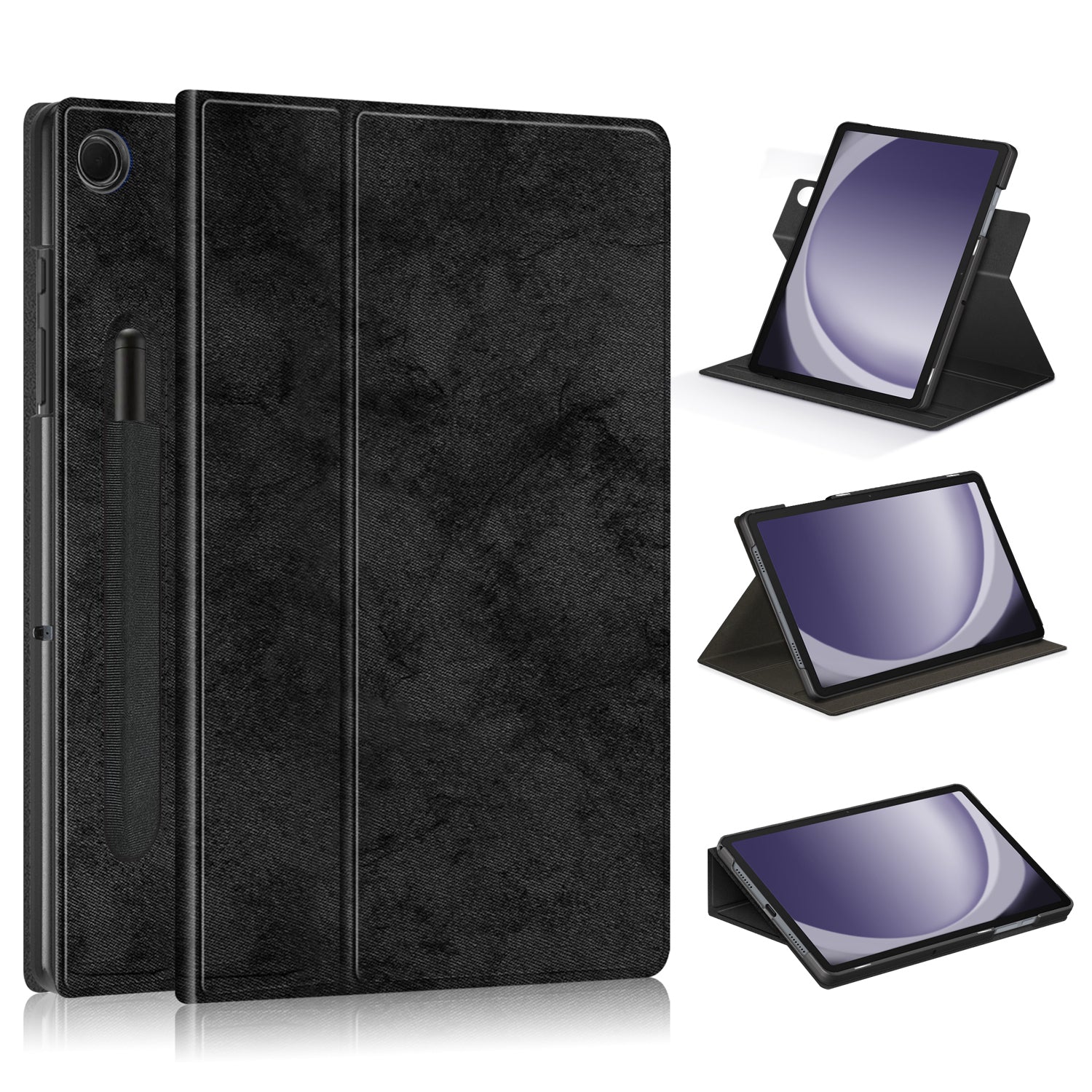 For Samsung Galaxy Tab A9+ SM-X210 SM-X216 SM-X218 Case Leather Tablet Rotary Stand Cover For Samsung Galaxy Tab A9+ SM-X210 SM-X216 SM-X218 Case Leather Tablet Rotary Stand Cover